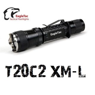 EagleTac T20C2 Mark II Taschenlampe 580 ANSI Lumen (XM L T6)