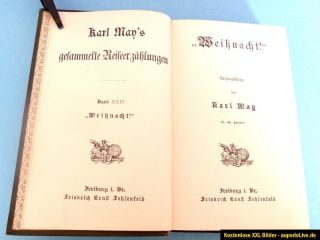Karl May Weihnacht F. E. Fehsenfeld Ausgabe 1900