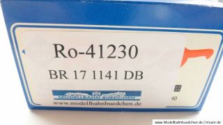 Roco 41230 – Dampflok BR 17 1141 der DB, ESU Decoder