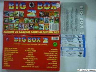 Beau Jolly Big Box 2 30 Games () Commodore 64 Disk C64 C 64 128 Game