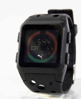 Herren Uhr Puma Negativuhr Armbanduhr Herrenuhr (a652)