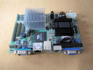 WAFER E668EV VIA EDEN 667 Mhz B Mainboard Motherboard Mini PC 15x11cm
