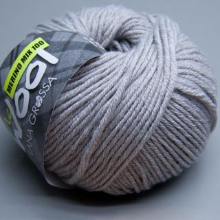 Lana Grossa Merino Yarn--1 Ball Big Superfein Cool Wool,, 49% OFF