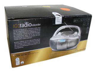 JGC RRMP 670 USB KASSETTEN RECORDER CD  CD PLAYER RADIORECORDER