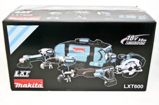 Makita LXT600 11tlg 18V Akku Werkzeugset incl.Tasche