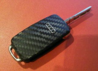 Audi TT A8 4D 4E S8 s line Schlüsseldekor Carbonoptik