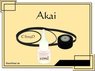 Akai CS 703 D CS703D Service Kit 1 Kassettendeck Cassette Recorder