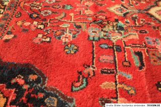 Antiker Handgeknüpfter Perser Teppich Afschari Saruk Sarough Iran