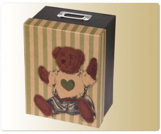 Big Bear Fotobox für 700 Fotos in 10x15 cm 6 Karten: Grün