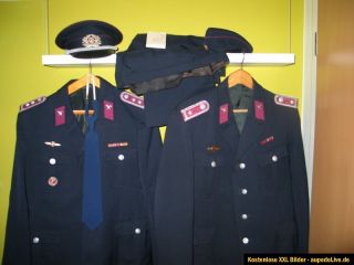Uniform freiwillige Feuerwehr Größe 52 ,MDI,Berufsfeuerwehr,DDR,NVA