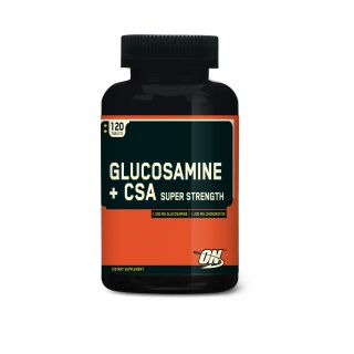 Optimum Nutrition Glucosamine + CSA 120cps Chondroitin
