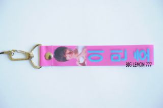 Lee Min Ho Pink Wrist Strap Lanyard for Mobile /Cell Phone O1