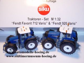 Siku 2965 Fendt Favorit 712 Vario und Fendt 920 Vario, Agritechnika