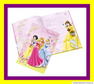 Freundebuch Disney PRINCESS Tagebuch Poesiealbum Schule Bücher