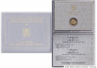 Vatikan 2 Euro Münze verschiedene Jahrgänge ab 2004 sehr selten