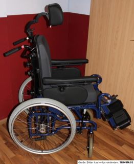 Rollstuhl Pflegerollstuhl Silencio Care 704 SB 45 cm