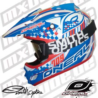 Oneal 709 Motocross Enduro MX Helm Cross Smith Brille Fuel v1 MTB Quad