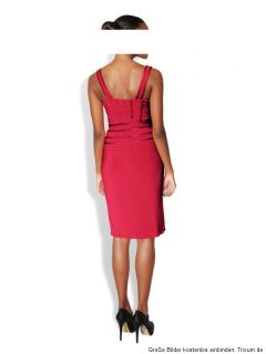 elegantes rotes Cocktailkleid Partykleid Abendkleid Kleid von HEINE Gr
