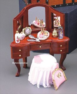 Reutter Miniaturen   Kosmetiktisch 1.716/2 Schminktisch Tisch Kommode