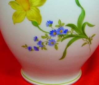 große MEISSEN Vase Blumen Streublümchen Blumenbukett Porzellan