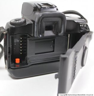 CANON EOS 5 SLR Gehäuse mit Objektiven analoge Spiegelreflex Kamera