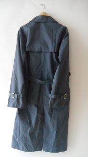 VEB Regenschutzbekleidung BERLIN Regenmantel raincoat DDR blau grau