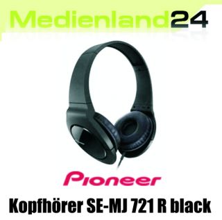 Pioneer SE MJ 721 K over ear Kopfhoerer geschlossen Schwarz iPod