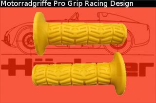 Motorradgriffe Pro Grip Racing PG 737 gelb yellow