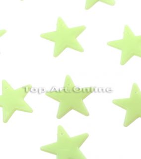100 x Neon Leuchtsterne Sternenhimmel Leuchtend Sterne 28mm Nachtlicht