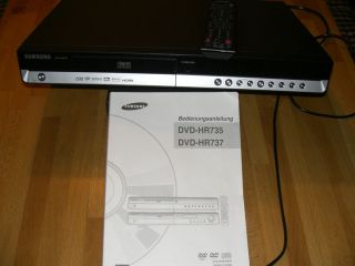 Samsung DVD HR735 Festplattenrekorder 160GB DivX