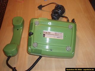 Post Telefon mit Tasten Tastentelefon FeTAp 751 Bj. 6/83 grün