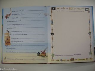 Käpt´n Sharky Meine Kindergartenfreunde Freundebuch Kindergarten
