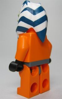 LEGO Star Wars Custom Figur Ahsoka Tano oranger Pilotenanzug