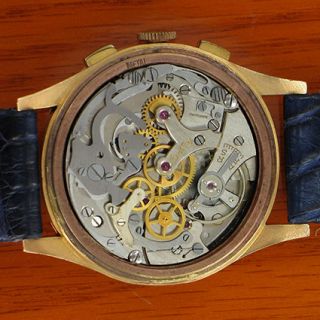 BREITLING Uhr Chronograph Cadette 1757 18 Kt Rose Gold