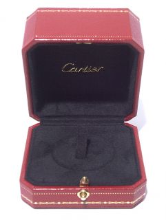 Cartier Ring Box mit drehbarem Innenteil und Umkarton
