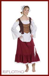 MARKETENDERIN Mittelalter Kostüm Kleid Magd Marktfrau Gr. 40