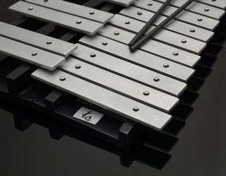 chromatisches Glockenspiel 30 Metall Noten Klangplatten Xylophon mit