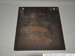 Altes Original Bunker Schild Luftschutzraum   Bunker Metallschild