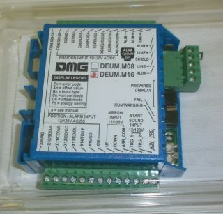DMG Universal Encoder DEUM.M16 16 Foor 12/120V AC/DC + Montage Kit NEU
