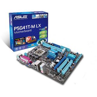 Asus P5G41T M LX Intel G41 So.775 Dual Channel DDR3 mATX Retail