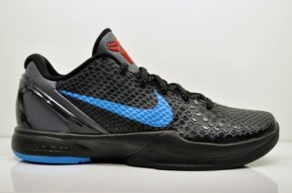 Nike Zoom Kobe VI 6 Schwarz Blau Gr US 11 / EU 45 * NYC Low