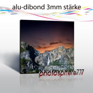Wasserfall auf Alu dibond Verbundplatte photosphere777,Aludibond Foto