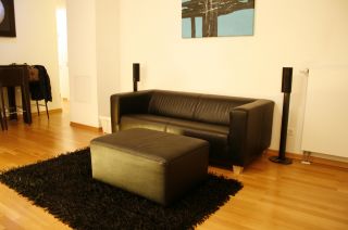 3er Sofa Sessel Tisch Beinauflage Wohnlandschaft Couch Sofagarnitur