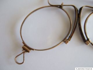 Gold Brille 585 Zwicker Kneifer 14 Kt Monokel Goldbrille Jugendstil