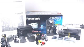 3CCD MiniDV Camcorder PANASONIC NV MX500 TOP Zustand + Zubehörpaket