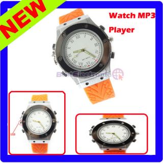 Sports  Player Watch Voice Recorder 2GB + Earphone