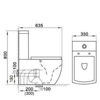Stand WC Nano Beschichtung/WC Sitz Duroplast Soft Close Spülsysteme
