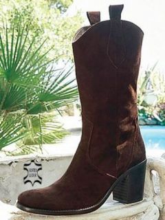 NEU HEINE Damen Schuhe Cowboy Western Stiefel Boots hochwertiges Leder
