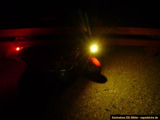 Moto Guzzi Falcone Sport Motorrad Spur 1; mit Licht; beleuchtet 1/32