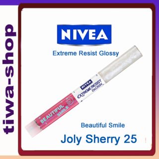 Nivea Extreme Resist Glossy Lipgloss Gloss Lipstick Joli Cherry 25